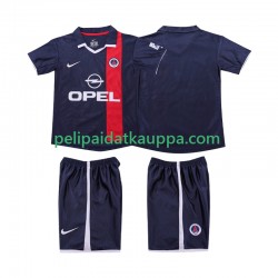 AC Milan 2001 Retro Koti Fanipelipaita (Lasten) 2002 Lyhythihainen