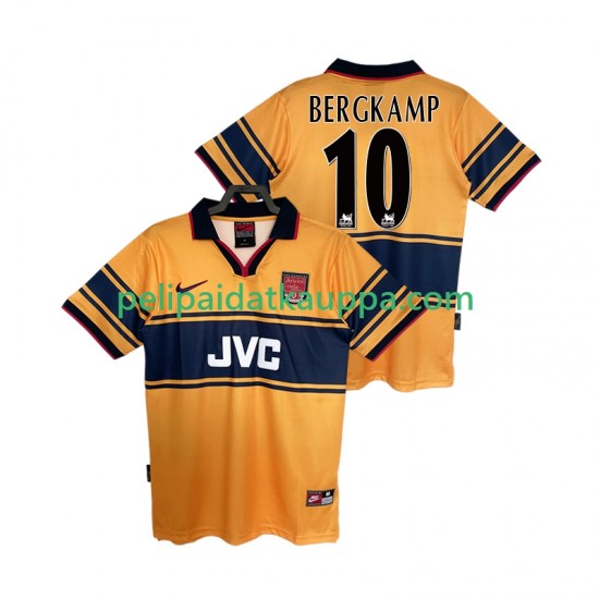 Arsenal BERGKAMP10 1997 Retro Vieras Fanipelipaita (Miehet) 1999 Lyhythihainen Arsenal BERGKAMP10 1997 Retro Vieras Fanipelipaita (Miehet) 1999 Lyhythihainen