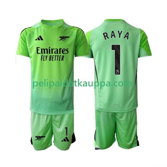 Arsenal Raya 1 Maalivahdin Vieras Fanipelipaita (Lasten) 2025-2026 Lyhythihainen Arsenal Raya 1 Maalivahdin Vieras Fanipelipaita (Lasten) 2025-2026 Lyhythihainen