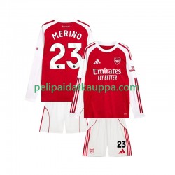 Arsenal Merino 23 Koti Fanipelipaita (Lasten) 2025-2026 Pitkähihainen