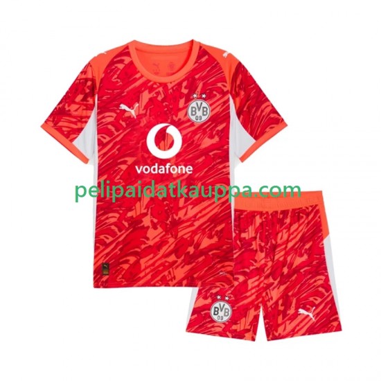 Borussia Dortmund Maalivahdin Vieras Fanipelipaita (Lasten) 2025-2026 Lyhythihainen Borussia Dortmund Maalivahdin Vieras Fanipelipaita (Lasten) 2025-2026 Lyhythihainen