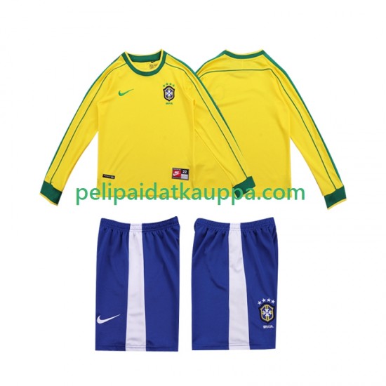 Brasilia Retro Koti Fanipelipaita (Lasten) 1998 Pitkähihainen Brasilia Retro Koti Fanipelipaita (Lasten) 1998 Pitkähihainen