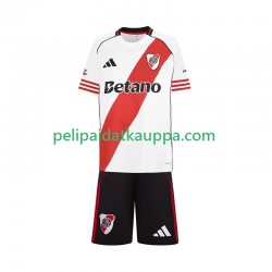 CA River Plate Koti Fanipelipaita (Lasten) 2025-2026 Lyhythihainen