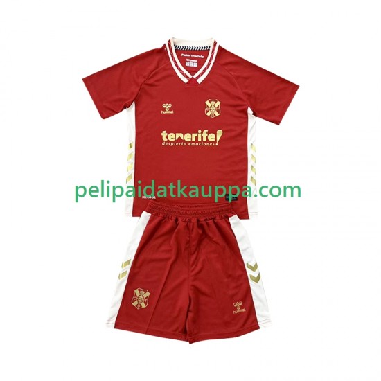 CD Tenerife Vieras Fanipelipaita (Lasten) 2025-2026 Lyhythihainen CD Tenerife Vieras Fanipelipaita (Lasten) 2025-2026 Lyhythihainen