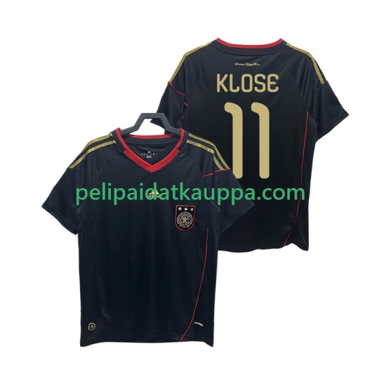 Saksa KLOSE 11 Retro Vieras Fanipelipaita (Miehet) 2010 Lyhythihainen