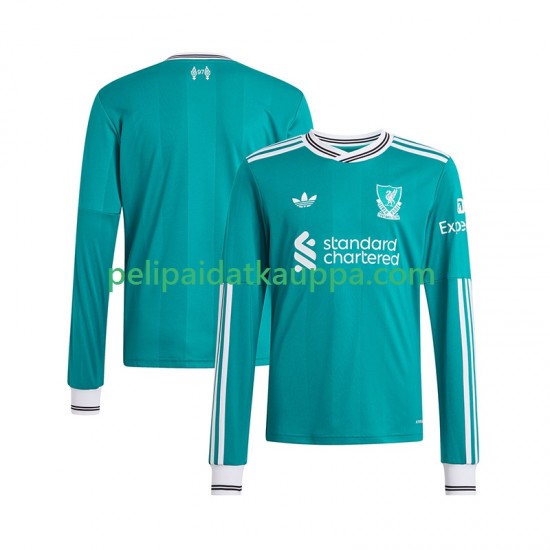 Liverpool Kolmas Fanipelipaita (Miehet) 2025-2026 Pitkähihainen Liverpool Kolmas Fanipelipaita (Miehet) 2025-2026 Pitkähihainen