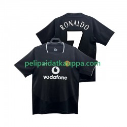Manchester United RONALDO 7 Retro Vieras Fanipelipaita (Miehet) 2004 2002 Lyhythihainen Manchester United RONALDO 7 Retro Vieras Fanipelipaita (Miehet) 2004 2002 Lyhythihainen