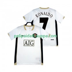 Manchester United RONALDO 7 Retro Vieras Fanipelipaita (Miehet) 2006-2007 Lyhythihainen Manchester United RONALDO 7 Retro Vieras Fanipelipaita (Miehet) 2006-2007 Lyhythihainen