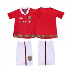 Manchester United 2000 Retro Koti Fanipelipaita (Lasten) 1999 Lyhythihainen Manchester United 2000 Retro Koti Fanipelipaita (Lasten) 1999 Lyhythihainen
