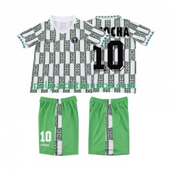 Nigeria OKOCHA 10 Retro Vieras Fanipelipaita (Lasten) 1994 Lyhythihainen
