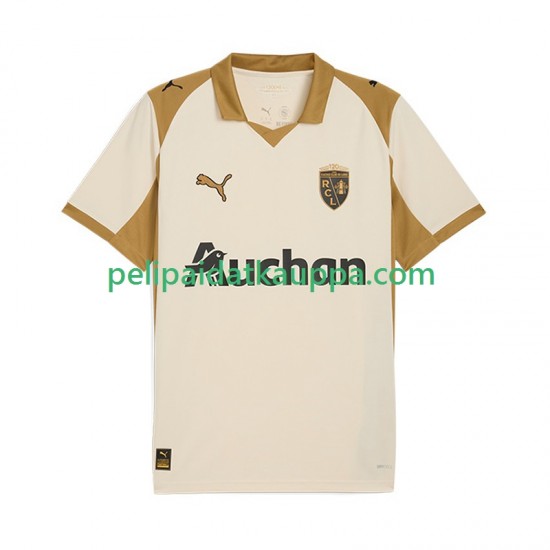 RC Lens Kolmas Fanipelipaita (Miehet) 2025-2026 Lyhythihainen