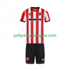 Sheffield United Koti Fanipelipaita (Lasten) 2025-2026 Lyhythihainen Sheffield United Koti Fanipelipaita (Lasten) 2025-2026 Lyhythihainen