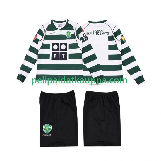 Sporting CP 2001 2003 Retro Koti Fanipelipaita (Lasten) Pitkähihainen Sporting CP 2001 2003 Retro Koti Fanipelipaita (Lasten) Pitkähihainen