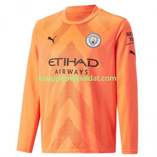 Manchester City Maalivahdin Kolmas Fanipelipaita (Miehet) 2022-2023 Pitkähihainen